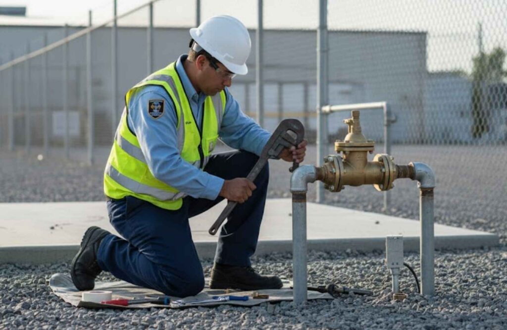 backflow preventer installation