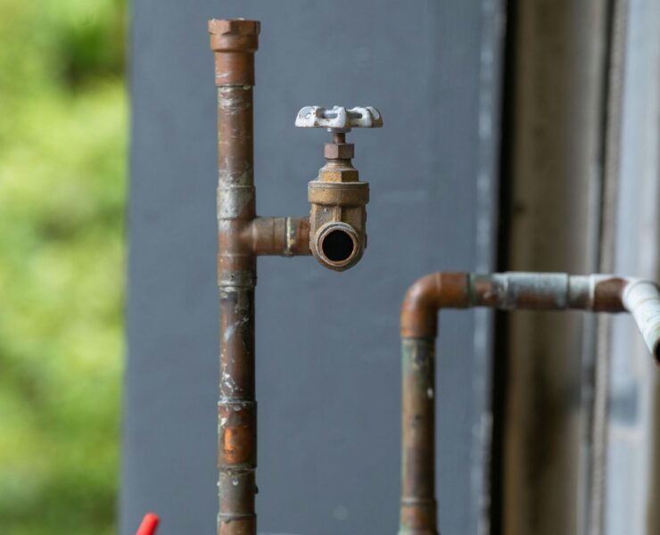 what causes corrosion on copper pipes