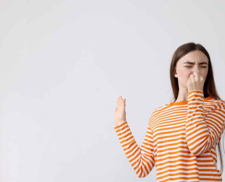 what causes sewer gas smell in house