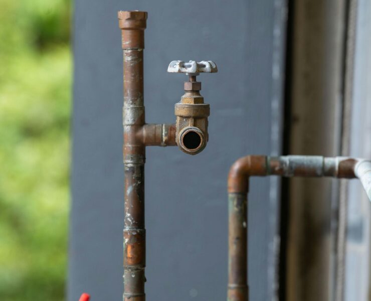 how to fix mineral buildup in pipes