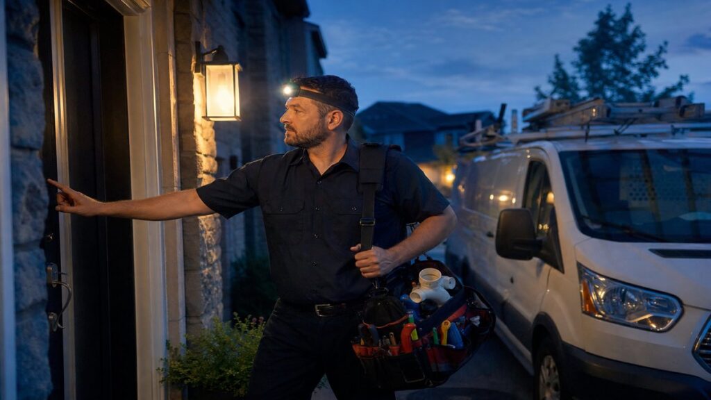 when to call an emergency plumber
