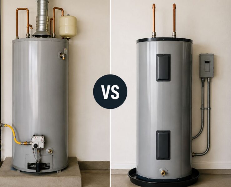 gas vs electric water heater