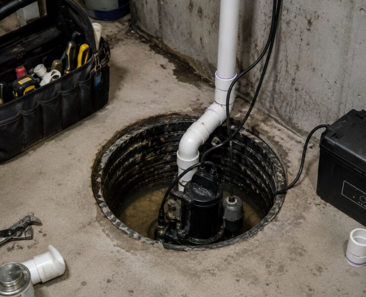sump pump installation cost