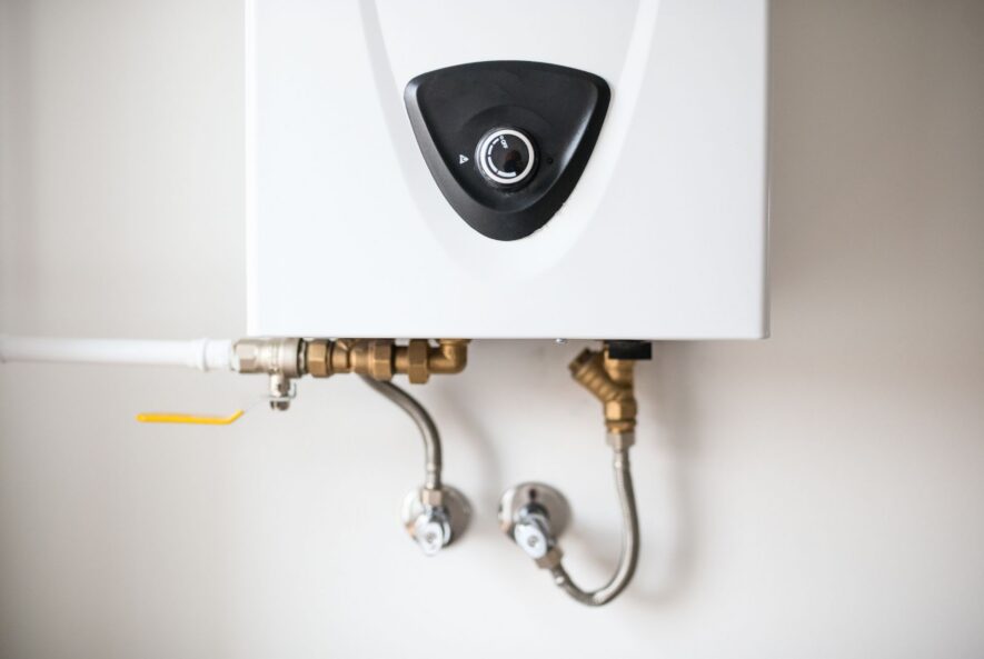 tankless water heater installation