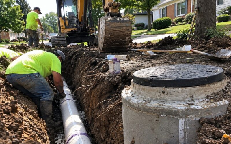 sewer line replacement cost