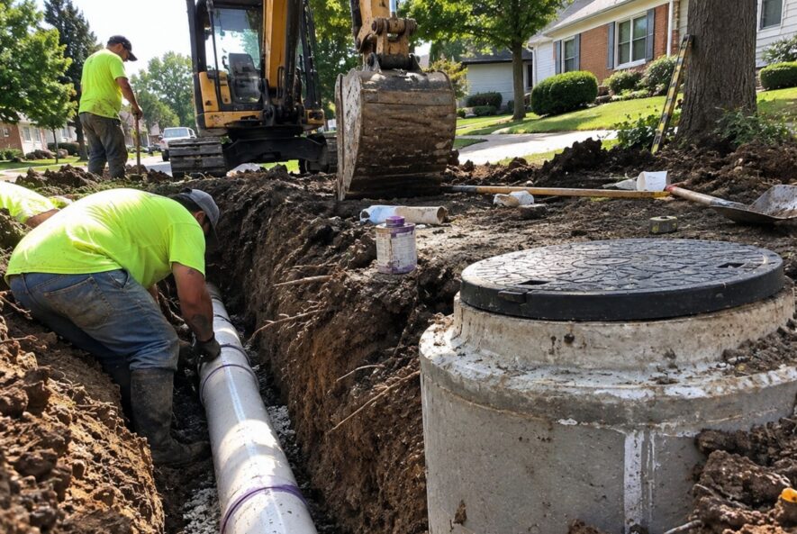 sewer line replacement cost