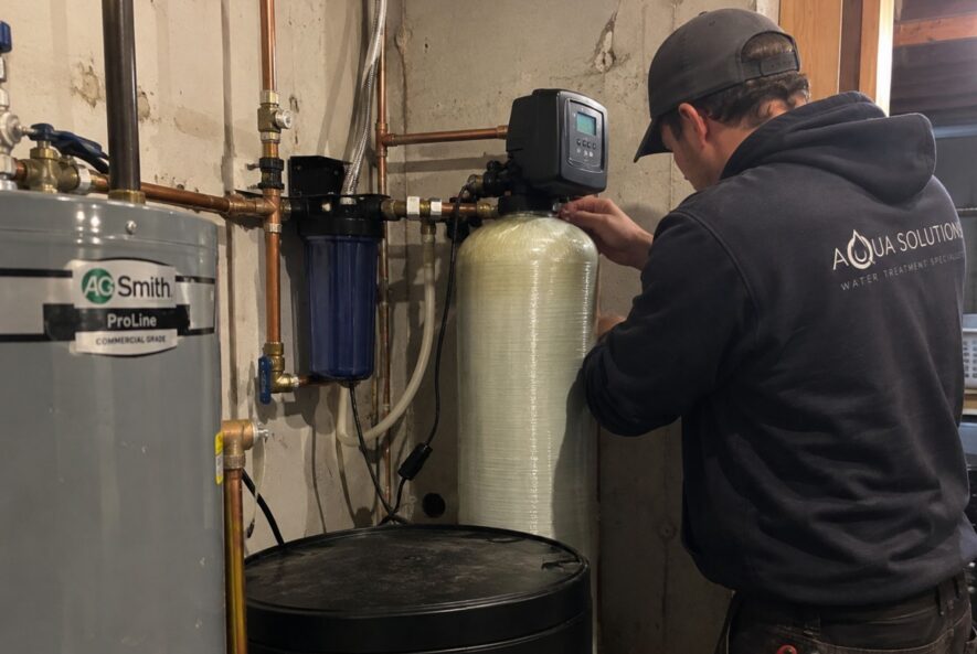 water softener installation
