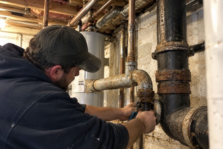 old house plumbing problems