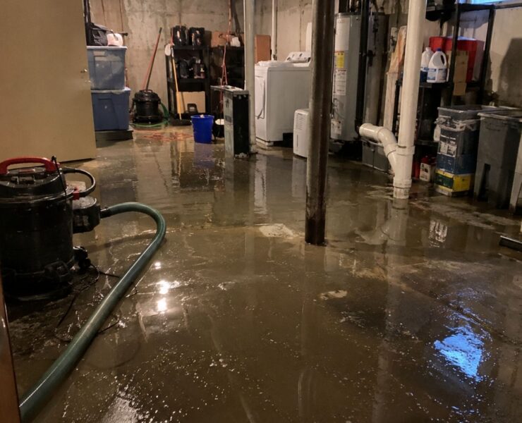 sewer backup in basement